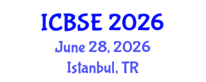 International Conference on Biomedical Science and Engineering (ICBSE) June 28, 2026 - Istanbul, Turkey