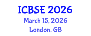 International Conference on Biomedical Science and Engineering (ICBSE) March 15, 2026 - London, United Kingdom