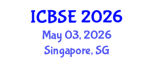 International Conference on Biomedical Science and Engineering (ICBSE) May 03, 2026 - Singapore, Singapore