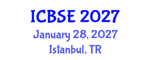 International Conference on Biomedical Science and Engineering (ICBSE) January 28, 2027 - Istanbul, Turkey International Conference on Biomedical Science and Engineering (ICBSE) January 28, 2027 - Istanbul, Turkey