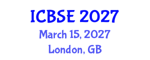 International Conference on Biomedical Science and Engineering (ICBSE) March 15, 2027 - London, United Kingdom International Conference on Biomedical Science and Engineering (ICBSE) March 15, 2027 - London, United Kingdom