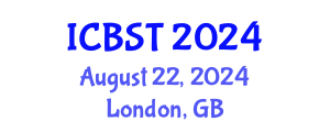 International Conference on Biomedical Science and Technology (ICBST) August 22, 2024 - London, United Kingdom
