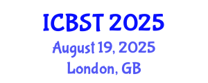 International Conference on Biomedical Science and Technology (ICBST) August 19, 2025 - London, United Kingdom