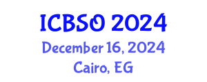 International Conference on Biomedical Sciences and Oncology (ICBSO) December 16, 2024 - Cairo, Egypt