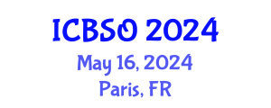 International Conference on Biomedical Sciences and Oncology (ICBSO) May 16, 2024 - Paris, France
