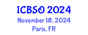 International Conference on Biomedical Sciences and Oncology (ICBSO) November 18, 2024 - Paris, France