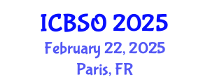 International Conference on Biomedical Sciences and Oncology (ICBSO) February 22, 2025 - Paris, France