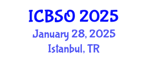International Conference on Biomedical Sciences and Oncology (ICBSO) January 28, 2025 - Istanbul, Turkey