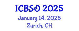 International Conference on Biomedical Sciences and Oncology (ICBSO) January 14, 2025 - Zurich, Switzerland