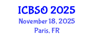 International Conference on Biomedical Sciences and Oncology (ICBSO) November 18, 2025 - Paris, France
