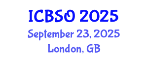 International Conference on Biomedical Sciences and Oncology (ICBSO) September 23, 2025 - London, United Kingdom