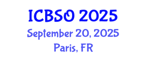 International Conference on Biomedical Sciences and Oncology (ICBSO) September 20, 2025 - Paris, France