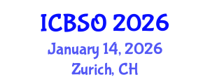 International Conference on Biomedical Sciences and Oncology (ICBSO) January 14, 2026 - Zurich, Switzerland
