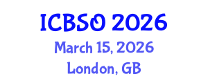 International Conference on Biomedical Sciences and Oncology (ICBSO) March 15, 2026 - London, United Kingdom