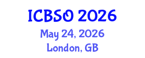 International Conference on Biomedical Sciences and Oncology (ICBSO) May 24, 2026 - London, United Kingdom