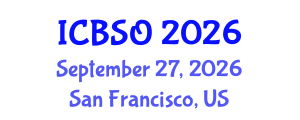 International Conference on Biomedical Sciences and Oncology (ICBSO) September 27, 2026 - San Francisco, United States