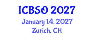 International Conference on Biomedical Sciences and Oncology (ICBSO) January 14, 2027 - Zurich, Switzerland International Conference on Biomedical Sciences and Oncology (ICBSO) January 14, 2027 - Zurich, Switzerland