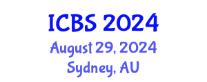 International Conference on Biomedical Sciences (ICBS) August 29, 2024 - Sydney, Australia