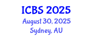 International Conference on Biomedical Sciences (ICBS) August 30, 2025 - Sydney, Australia