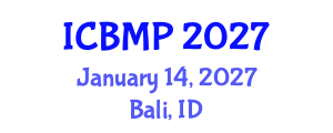 International Conference on Biomedicine and Medical Pharmacology (ICBMP) January 14, 2027 - Bali, Indonesia International Conference on Biomedicine and Medical Pharmacology (ICBMP) January 14, 2027 - Bali, Indonesia