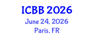 International Conference on Biometrics and Biostatistics (ICBB) June 24, 2026 - Paris, France