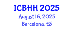 International Conference on Biopesticides and Human Health (ICBHH) August 16, 2025 - Barcelona, Spain