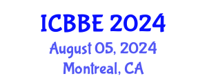 International Conference on Biophysical and Biomedical Engineering (ICBBE) August 05, 2024 - Montreal, Canada