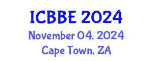 International Conference on Biophysical and Biomedical Engineering (ICBBE) November 04, 2024 - Cape Town, South Africa