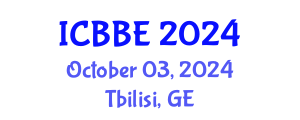 International Conference on Biophysical and Biomedical Engineering (ICBBE) October 03, 2024 - Tbilisi, Georgia