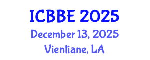 International Conference on Biophysical and Biomedical Engineering (ICBBE) December 13, 2025 - Vientiane, Laos