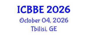 International Conference on Biophysical and Biomedical Engineering (ICBBE) October 04, 2026 - Tbilisi, Georgia