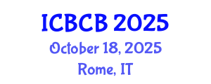 International Conference on Biophysics and Computational Biology (ICBCB) October 18, 2025 - Rome, Italy