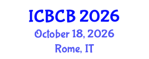 International Conference on Biophysics and Computational Biology (ICBCB) October 18, 2026 - Rome, Italy