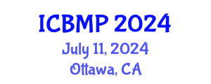 International Conference on Biophysics and Medical Physics (ICBMP) July 11, 2024 - Ottawa, Canada