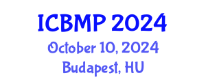 International Conference on Biophysics and Medical Physics (ICBMP) October 10, 2024 - Budapest, Hungary