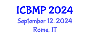 International Conference on Biophysics and Medical Physics (ICBMP) September 12, 2024 - Rome, Italy