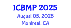 International Conference on Biophysics and Medical Physics (ICBMP) August 05, 2025 - Montreal, Canada