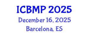International Conference on Biophysics and Medical Physics (ICBMP) December 16, 2025 - Barcelona, Spain