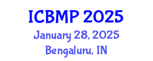 International Conference on Biophysics and Medical Physics (ICBMP) January 28, 2025 - Bengaluru, India