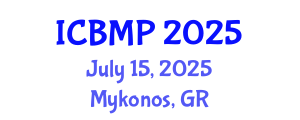 International Conference on Biophysics and Medical Physics (ICBMP) July 15, 2025 - Mykonos, Greece