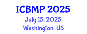 International Conference on Biophysics and Medical Physics (ICBMP) July 15, 2025 - Washington, United States
