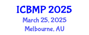 International Conference on Biophysics and Medical Physics (ICBMP) March 25, 2025 - Melbourne, Australia
