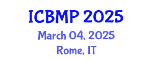 International Conference on Biophysics and Medical Physics (ICBMP) March 04, 2025 - Rome, Italy