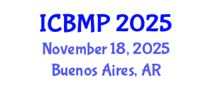 International Conference on Biophysics and Medical Physics (ICBMP) November 18, 2025 - Buenos Aires, Argentina