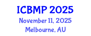 International Conference on Biophysics and Medical Physics (ICBMP) November 11, 2025 - Melbourne, Australia