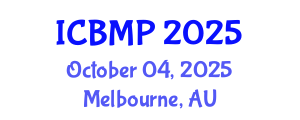 International Conference on Biophysics and Medical Physics (ICBMP) October 04, 2025 - Melbourne, Australia