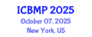 International Conference on Biophysics and Medical Physics (ICBMP) October 07, 2025 - New York, United States