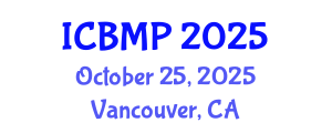 International Conference on Biophysics and Medical Physics (ICBMP) October 25, 2025 - Vancouver, Canada