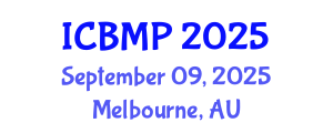International Conference on Biophysics and Medical Physics (ICBMP) September 09, 2025 - Melbourne, Australia