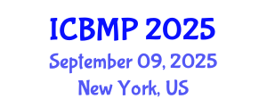 International Conference on Biophysics and Medical Physics (ICBMP) September 09, 2025 - New York, United States